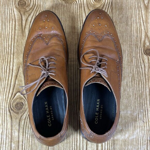 Cole Haan Harrison Original Grand Wingtip Oxford Mens Size 11 Lace up Dress Shoe main image 9